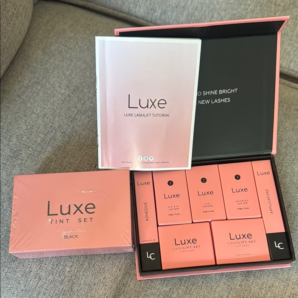 Luxe Lash Tint Set - Bold Black New in Box